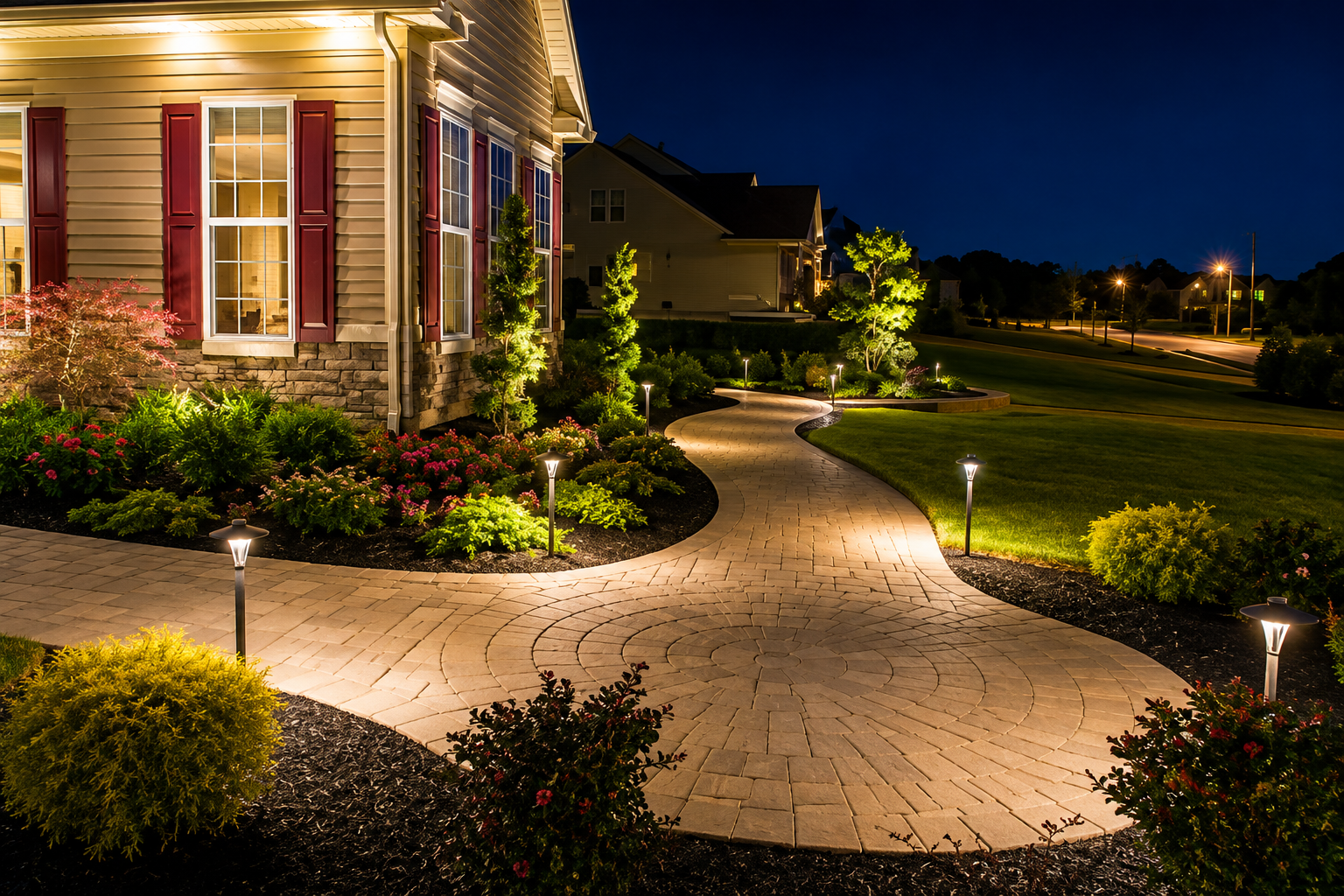 Landscaping and hardscaping project by Avant Land Co in Conway, SC
