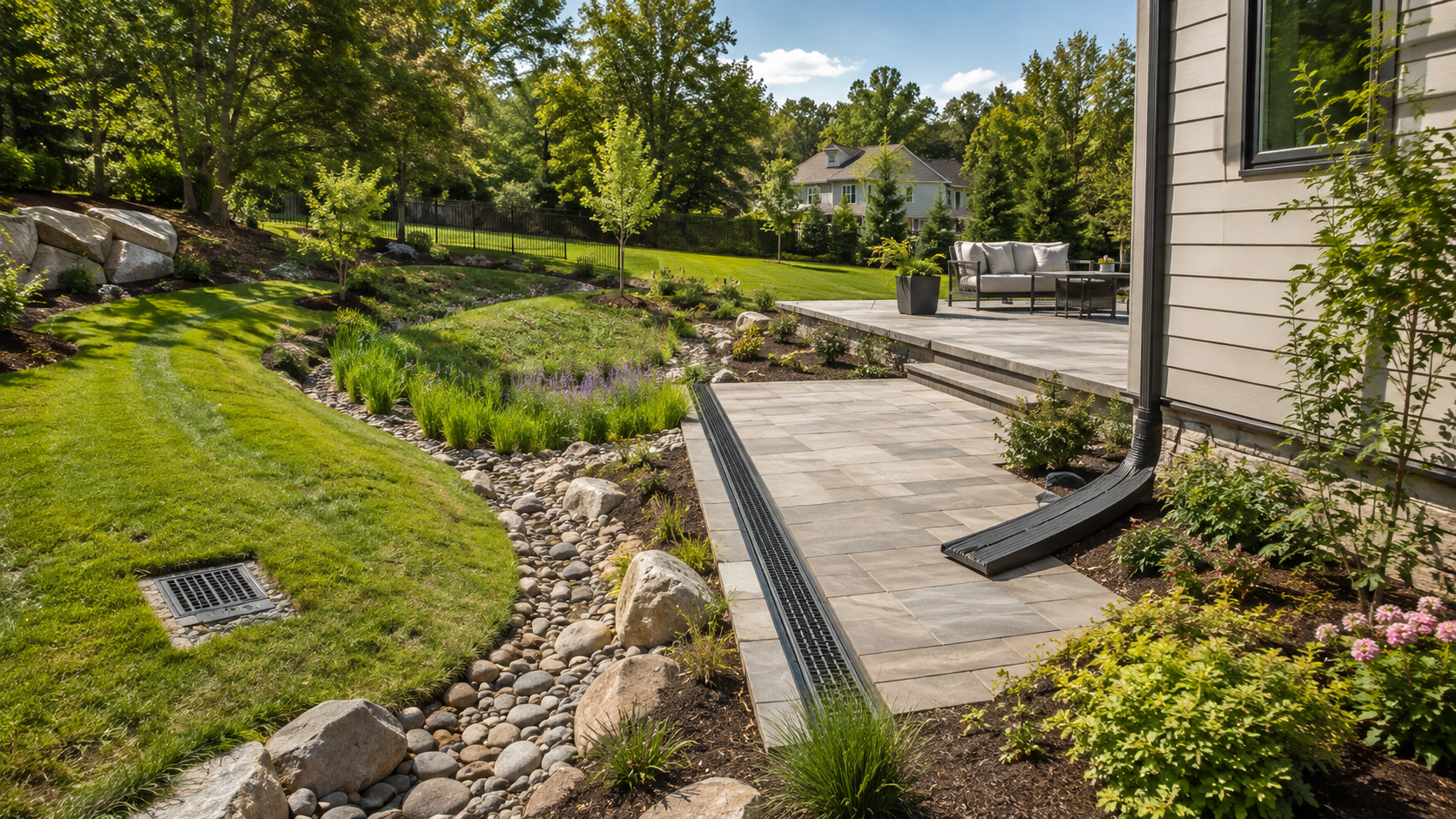 Landscaping and hardscaping project by Avant Land Co in Conway, SC