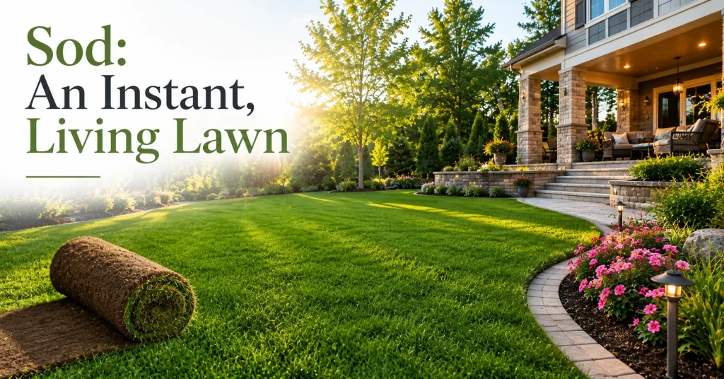 Sod An Instant, Living Lawn