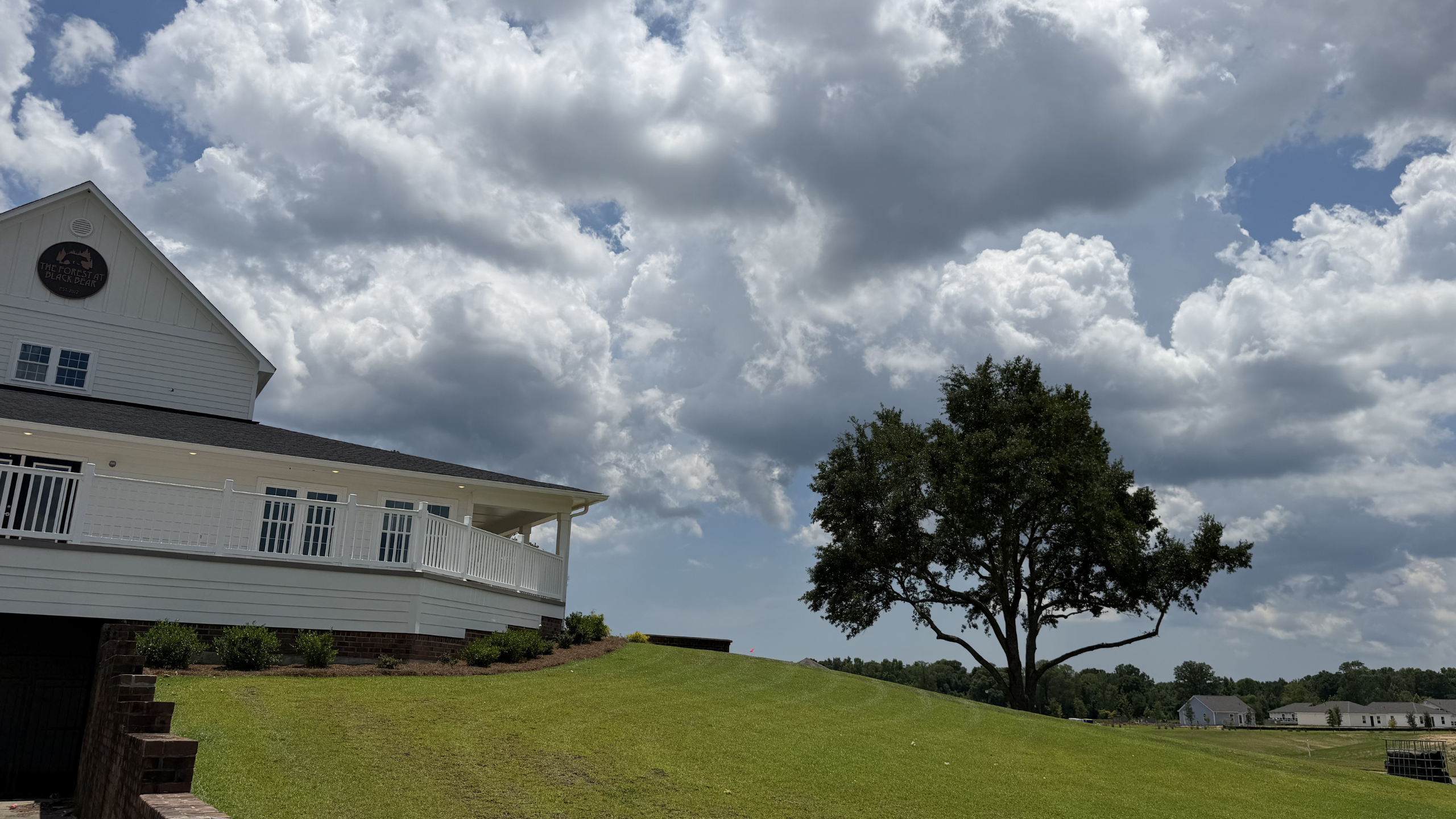 Waterfront Home with Oak Trees