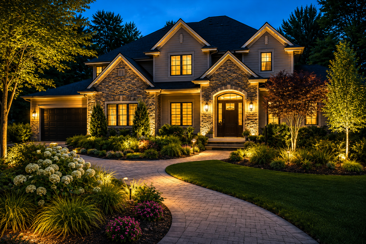 Landscaping and hardscaping project by Avant Land Co in Conway, SC